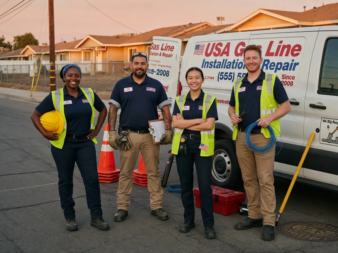 Gas Line Installation company in Yoder, IN